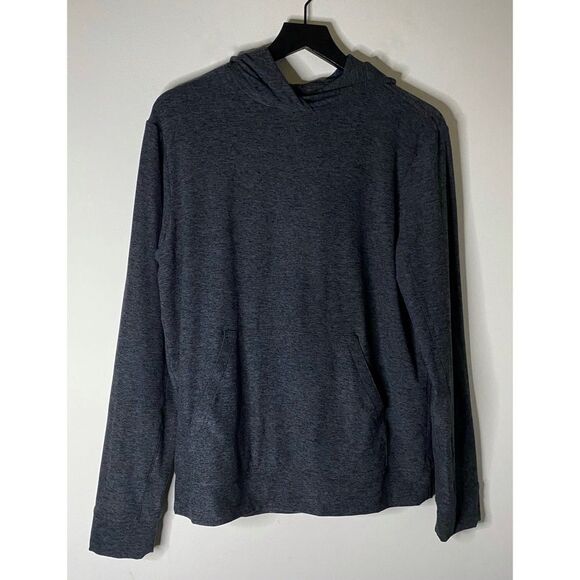 Outdoor Voices Super Soft Hoodie in Heathered Black - Picture 1 of 6